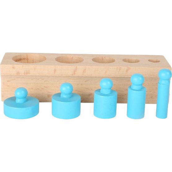 Wooden insert weights