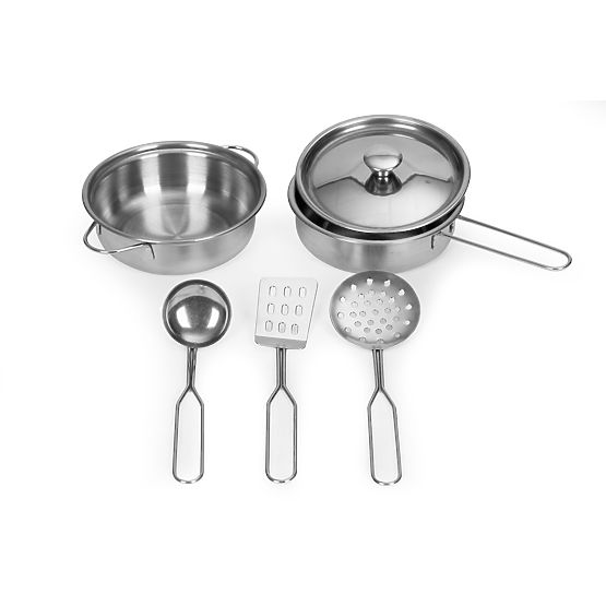 Wooden Kitchen for Kids with Sounds, LED Oven, Washing Machine, Kitchen Accessories ECOTOYS