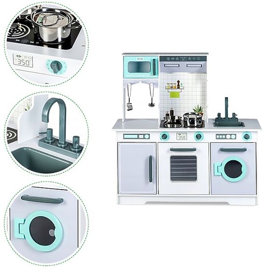 Wooden kitchenette for children Lux