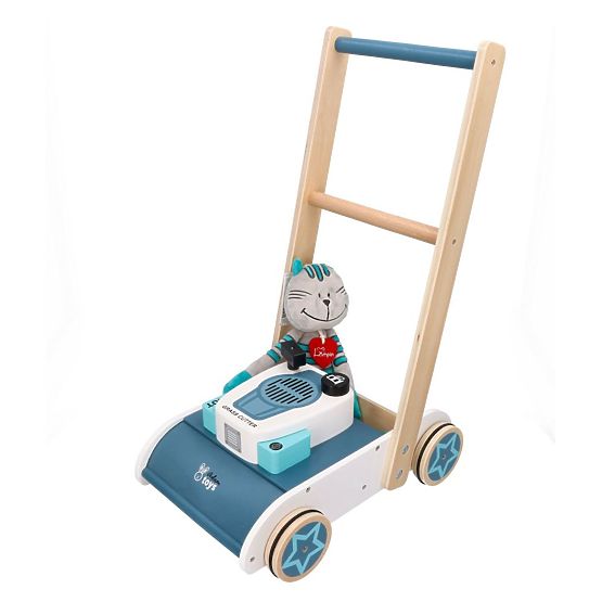 Wooden Lawn Mower with Sound Adam Toys