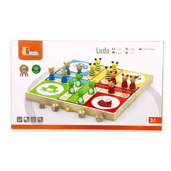 Wooden Ludo - Battle on the Meadow