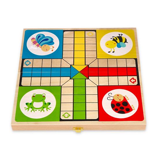 Wooden Ludo - Battle on the Meadow