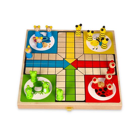 Wooden Ludo - Battle on the Meadow