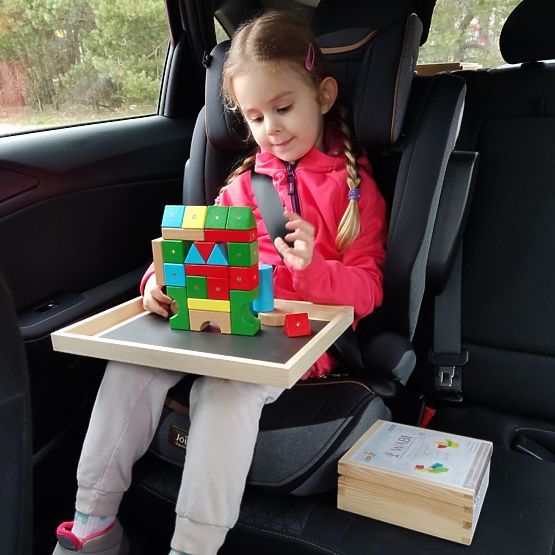 Wooden-Magnetic Blocks WABI, 20 Pieces