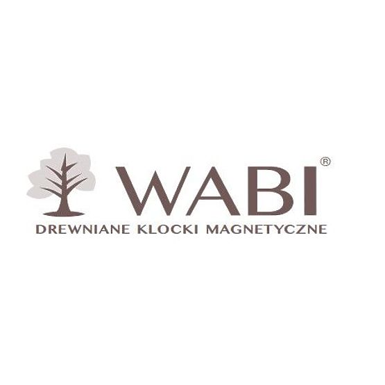 Wooden-Magnetic Blocks WABI, 40 Pieces