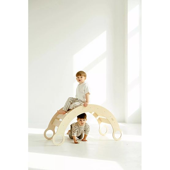Wooden Montessori Swing L – Natural