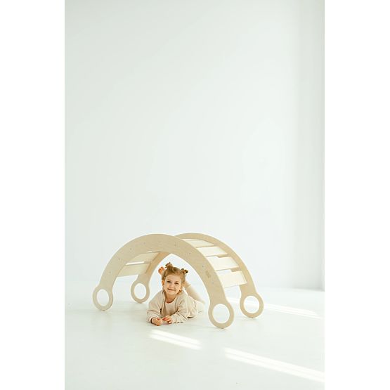 Wooden Montessori Swing L – Natural