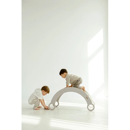 Wooden Montessori Swing M - White