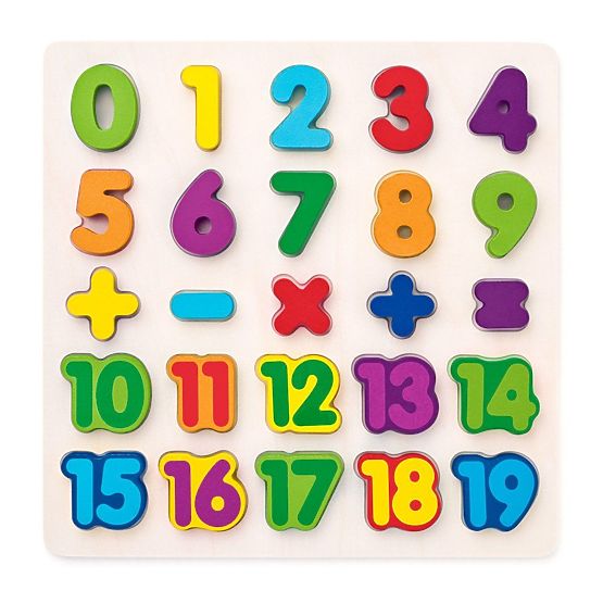 Wooden Number Puzzle