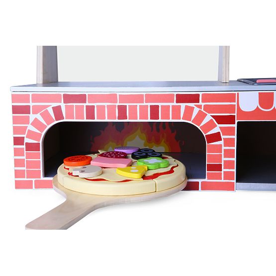 Wooden Pizzeria set