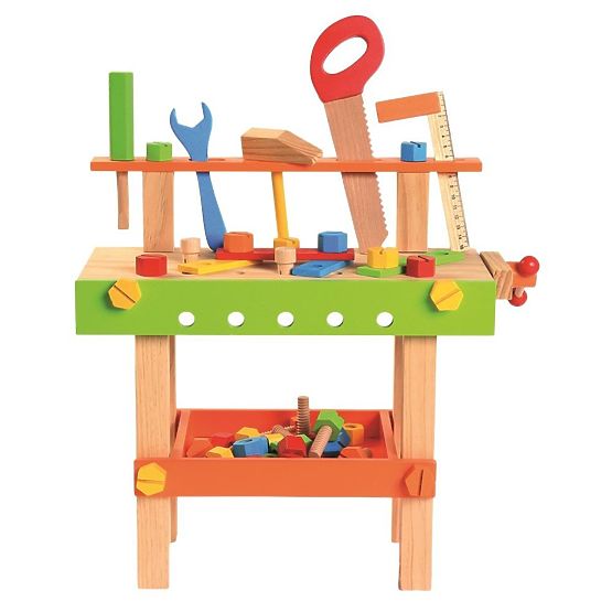 Wooden ponk with Bino tools
