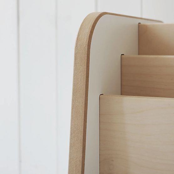 Wooden Shelf on Wheels