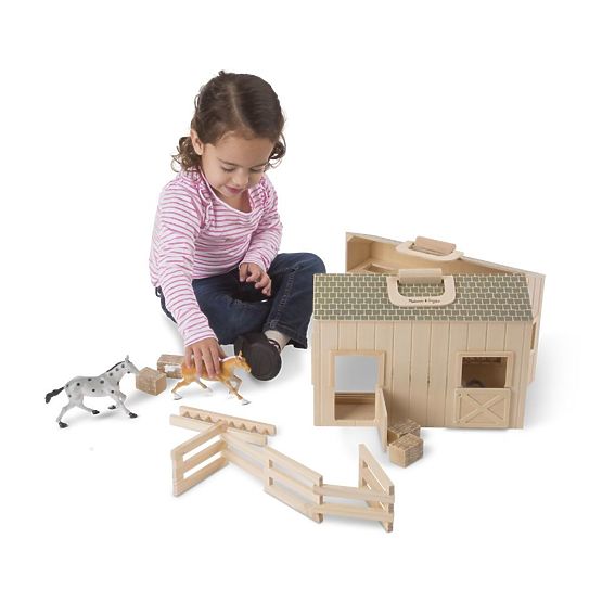 Wooden stable with paddock - 4 horses