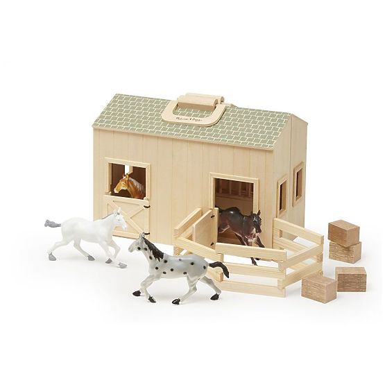 Wooden stable with paddock - 4 horses