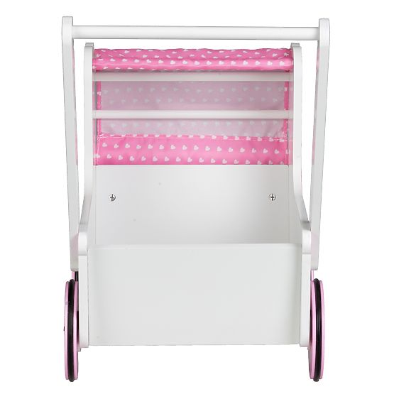 Wooden stroller for dolls Sweetheart