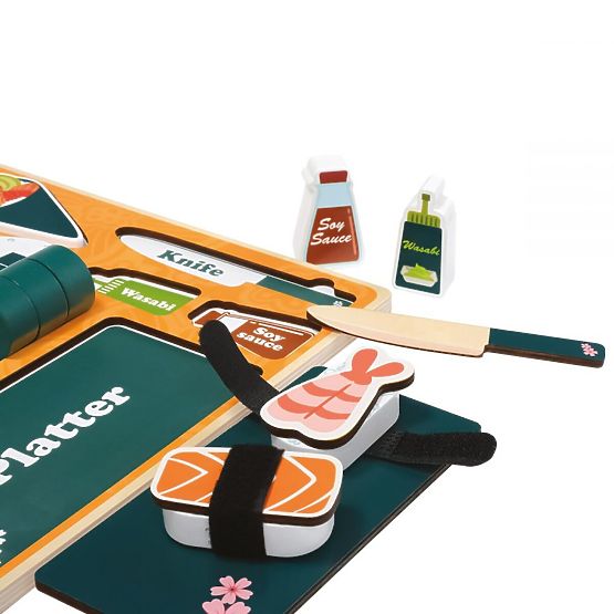 Wooden Sushi - 3D Puzzle