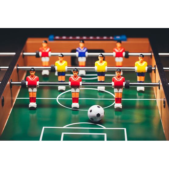 Wooden Table Football 69x35.5 cm Game Table Football ECOTOYS