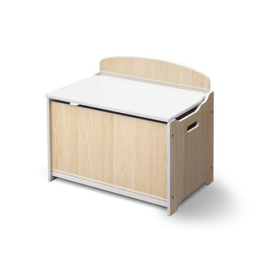 Wooden Toy Chest - Natural