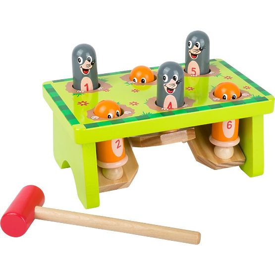 Wooden Toy Hammer Game Catch the Mole