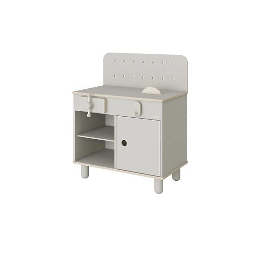 Wooden workshop Nordic - gray
