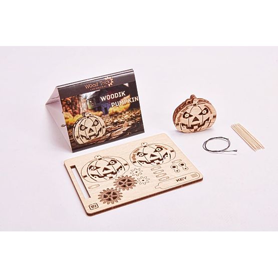 WoodTrick Mechanical Pumpkin Puzzle