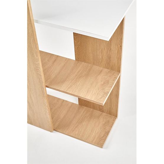 Writing Desk FINO - Golden Oak / White