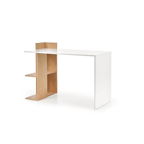 Writing Desk FINO - Golden Oak / White