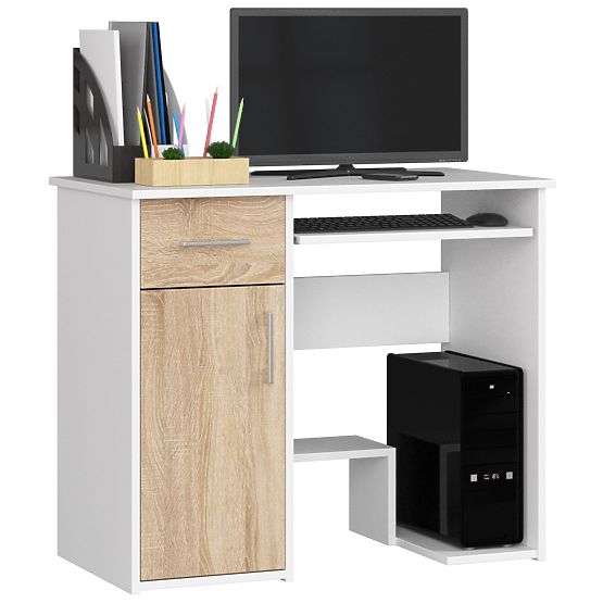 WRITING DESK JAY PK WHITE / SONOMA