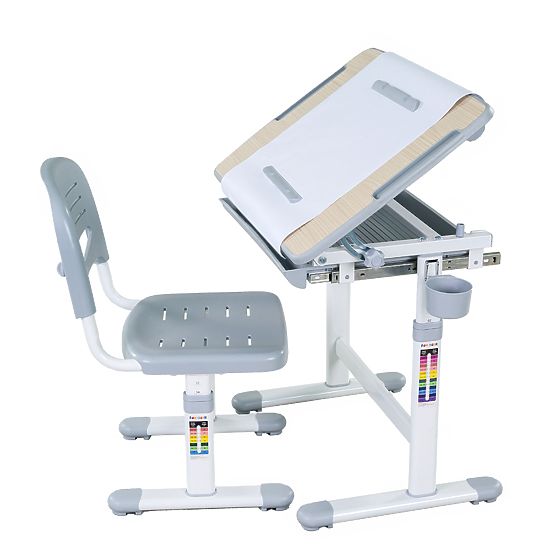 Writing table + chair Bambino for children - different colours