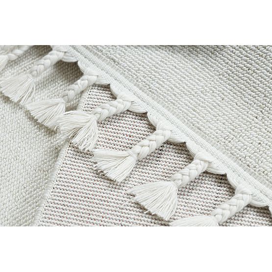 YOYO GD80 Carpet White / Gray - Tiger for Children, Structural, Sensory Fringe