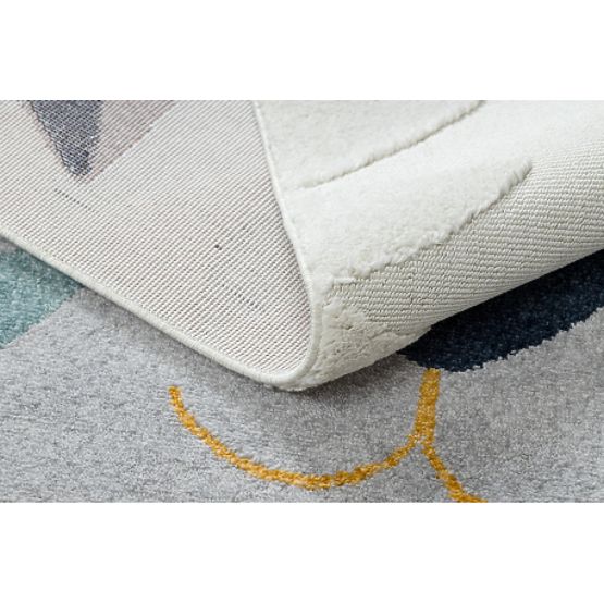 YOYO GD80 Carpet White / Gray - Tiger for Children, Structural, Sensory Fringe