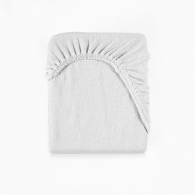 Terry sheet 120x60 cm - white