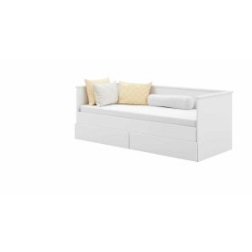 Folding bed HELIOS 200x80 cm - white