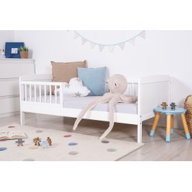 Children's bed Junior white 140x70 cm
