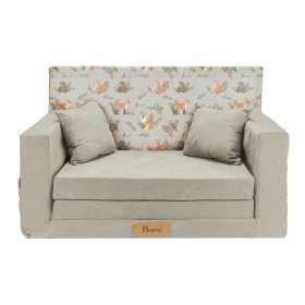 Children's sofa bed Classic - Foxes, FLUMI