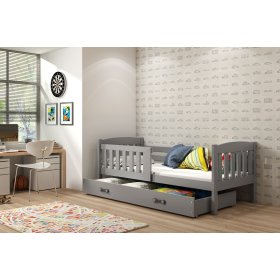 Bed Exclusive grey  for children - grey detail