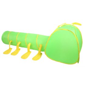 2-in-1 Caterpillar Children's Play Tent + Tunnel