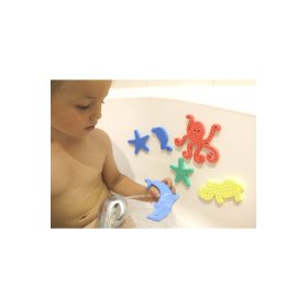 Foam bath stickers - dinosaurs, VYLEN