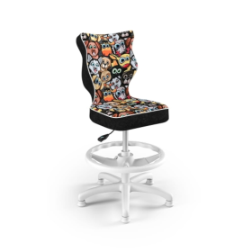 Children's ergonomic desk chair adjusted to a height of 119-142 cm - animals, ENTELO