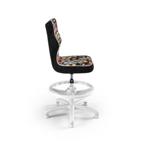 Children's ergonomic desk chair adjusted to a height of 119-142 cm - animals, ENTELO
