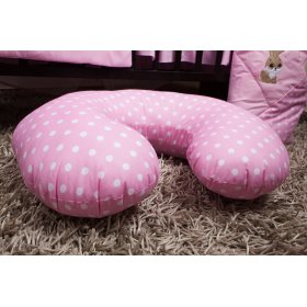 Crib bedding set 120x90cm Rabbit pink