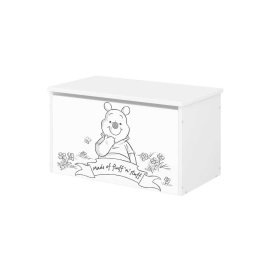 Wooden chest for Disney toys - Winnie the Pooh, BabyBoo, Winnie the Pooh