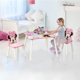 Children table with chairs Minnie Mouse