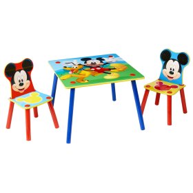 Children table with chairs Mickey Mouse
