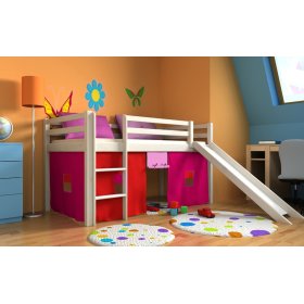 Fabric house for elevated bed 180x80cm - different colors