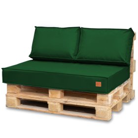 Set of cushions for pallet furniture - Green, FLUMI