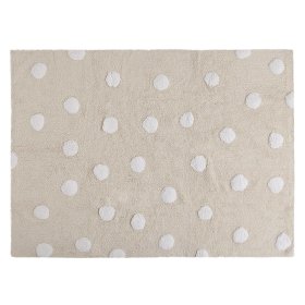 Children's rug Polka Dots - Beige, Kidsconcept