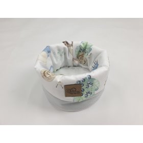 Storage basket for diapers - Hedgehog and friends, TOLO