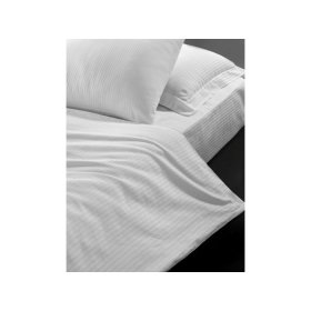 Plain cotton bedding 140x200 cm - Atlas gradl white