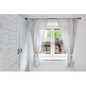 Curtains for children Zig-zag white-gray 5, Dom-Dekor